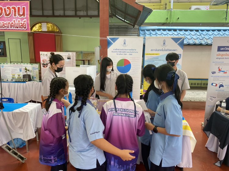 แนะแนวการศึกษาเปิดบ้านปราจีนกัลยาณี — 1 พฤษภาคม 2025 — สถาบันเทคโนโลยีจิตรลดา CDTI