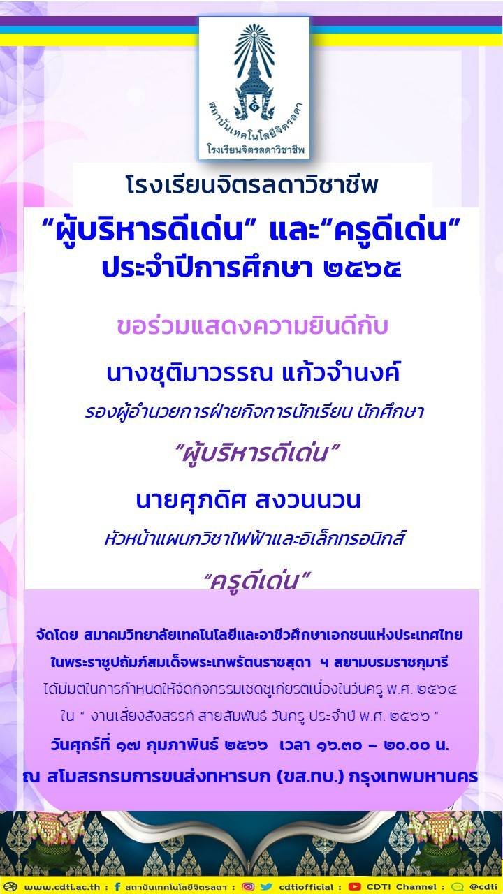 สถาบันเทคโนโลยีจิตรลดา CDTI