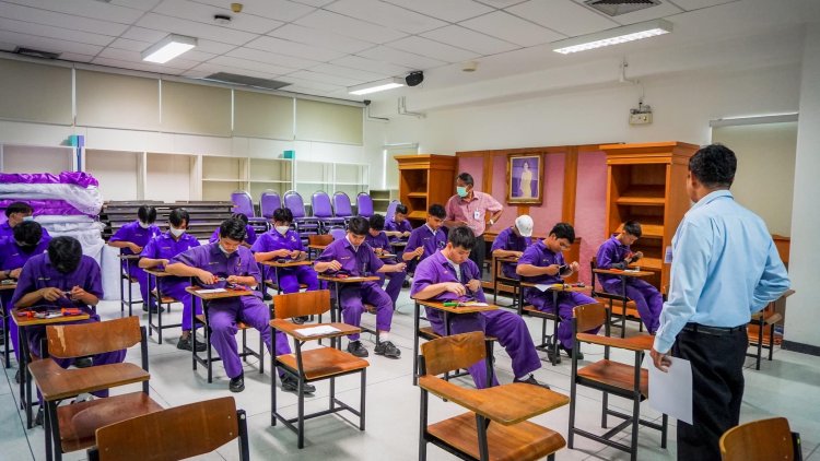 กิจกรรมการสอบมาตรฐานฝีมือแรงงานแห่งชาติ — 2 พฤษภาคม 2025 — สถาบันเทคโนโลยีจิตรลดา CDTI