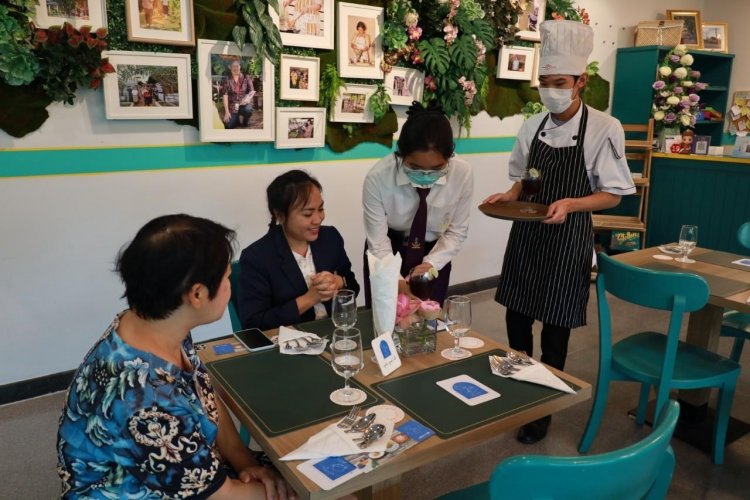 เปิดร้านอาหารไทยของนักศึกษา ปวส.2 สาขาเชฟอาหารไทย — 4 พฤษภาคม 2025 — สถาบันเทคโนโลยีจิตรลดา CDTI