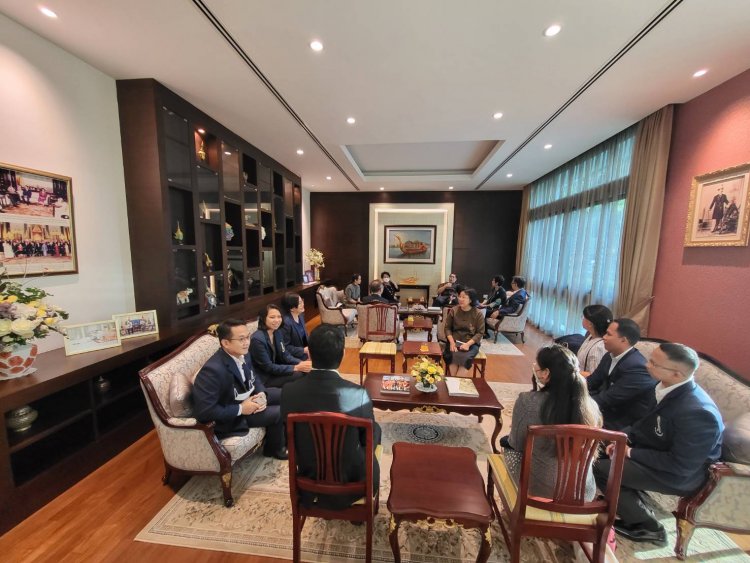 เข้าพบทูตไทยในสิงคโปร์ — 8 พฤษภาคม 2025 — สถาบันเทคโนโลยีจิตรลดา CDTI
