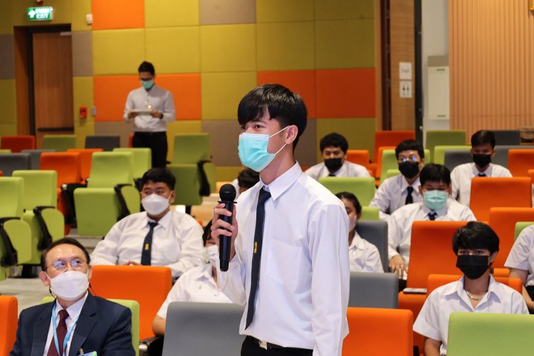 พิธีปิดโครงการฝึกทักษะพื้นฐานทางช่างสำหรับนักศึกษาใหม่ ประจำปีการศึกษา 2566 — 6 พฤษภาคม 2025 — สถาบันเทคโนโลยีจิตรลดา CDTI