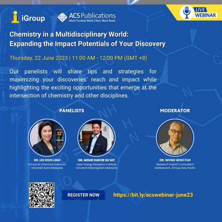 ขอเชิญชวนเข้าร่วมฟังบรรยาย หัวข้อ “Chemistry in a Multidisciplinary World: Expanding the Impact Potentials of Your Discovery” — 2 พฤษภาคม 2025 — สถาบันเทคโนโลยีจิตรลดา CDTI