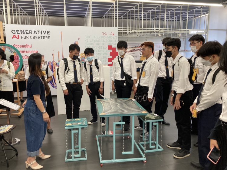 ศึกษาดูงาน TCDC — 1 พฤษภาคม 2025 — สถาบันเทคโนโลยีจิตรลดา CDTI