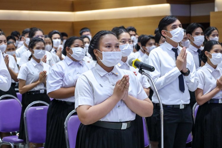 พิธีไหว้ครู ประจำปีการศึกษา 2566 — 3 พฤษภาคม 2025 — สถาบันเทคโนโลยีจิตรลดา CDTI