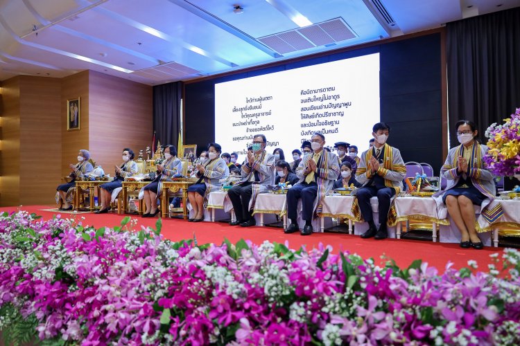 พิธีไหว้ครู ประจำปีการศึกษา 2566 — 3 พฤษภาคม 2025 — สถาบันเทคโนโลยีจิตรลดา CDTI