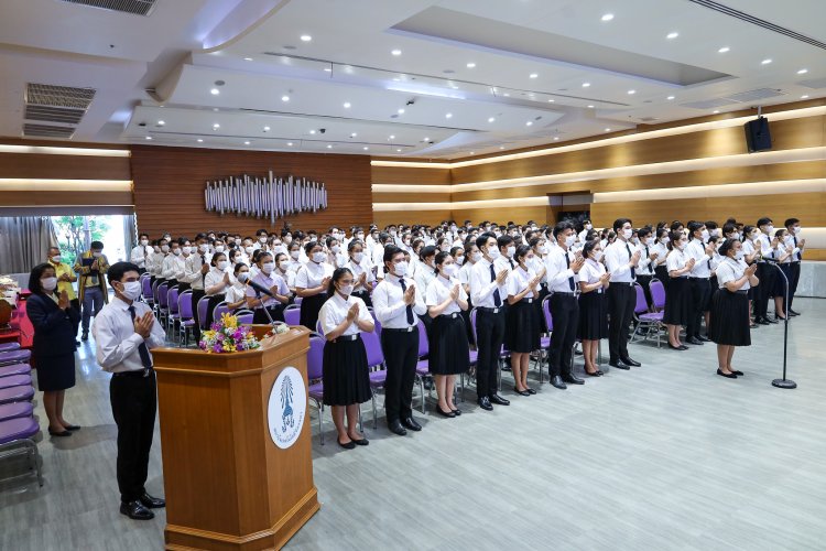พิธีไหว้ครู ประจำปีการศึกษา 2566 — 3 พฤษภาคม 2025 — สถาบันเทคโนโลยีจิตรลดา CDTI