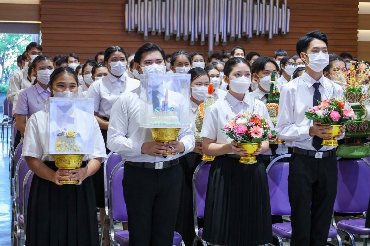 พิธีไหว้ครู ประจำปีการศึกษา 2566 — 3 พฤษภาคม 2025 — สถาบันเทคโนโลยีจิตรลดา CDTI