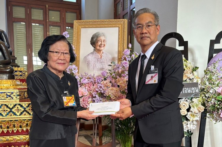 เฝ้าฯ รับเสด็จ ในพิธีสวดพระอภิธรรม — 2 พฤษภาคม 2025 — สถาบันเทคโนโลยีจิตรลดา CDTI