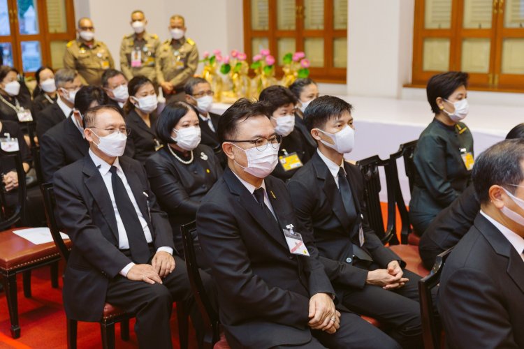 เฝ้าฯ รับเสด็จ ในพิธีสวดพระอภิธรรม — 2 พฤษภาคม 2025 — สถาบันเทคโนโลยีจิตรลดา CDTI