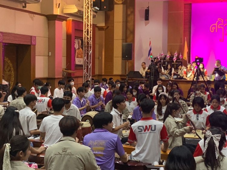 ร่วมงานดนตรีไทยอุดมศึกษา ครั้งที่ 46 — 2 พฤษภาคม 2025 — สถาบันเทคโนโลยีจิตรลดา CDTI