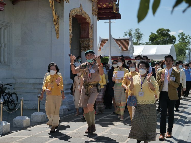 พิธีถวายเทียนพรรษา และกิจกรรมจิตอาสา — 1 พฤษภาคม 2025 — สถาบันเทคโนโลยีจิตรลดา CDTI