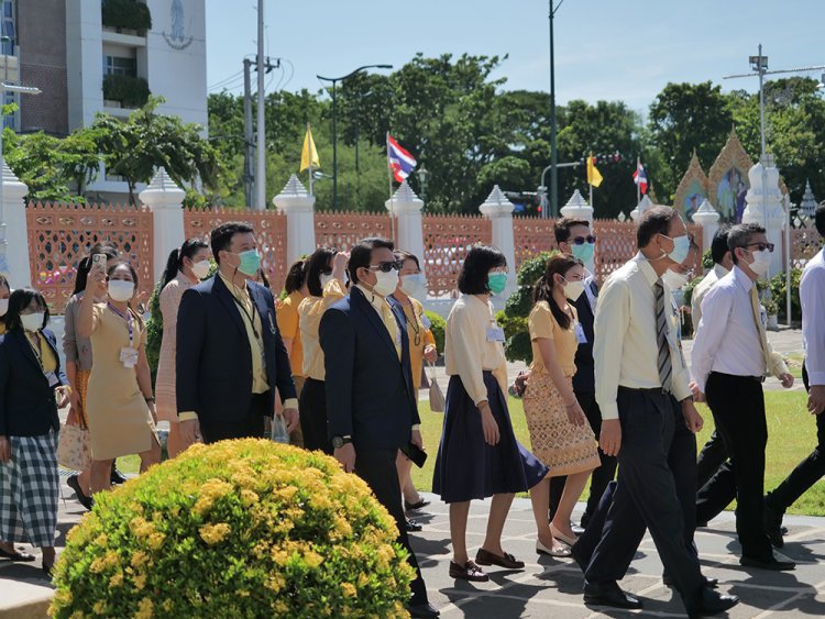 พิธีถวายเทียนพรรษา และกิจกรรมจิตอาสา — 1 พฤษภาคม 2025 — สถาบันเทคโนโลยีจิตรลดา CDTI