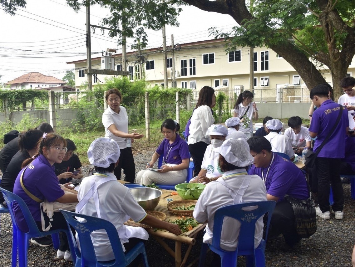 ลงพื้นที่ชุมชน — 3 พฤษภาคม 2025 — สถาบันเทคโนโลยีจิตรลดา CDTI
