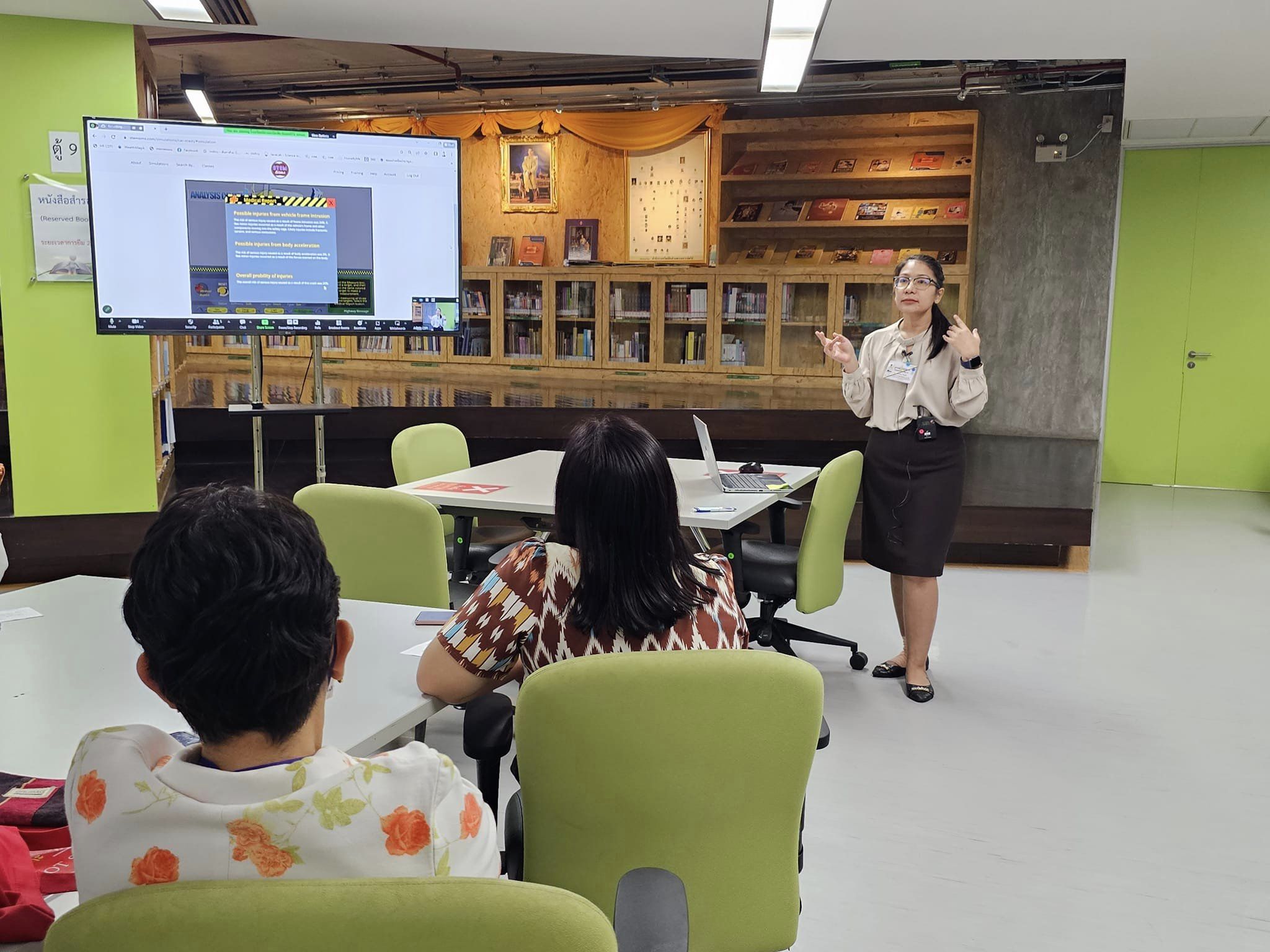กิจกรรมแลกเปลี่ยนเรียนรู้ (KM) ในหัวข้อ ในหัวข้อ "STEM SIMs สู่การเรียนการสอน" — 1 พฤษภาคม 2025 — สถาบันเทคโนโลยีจิตรลดา CDTI