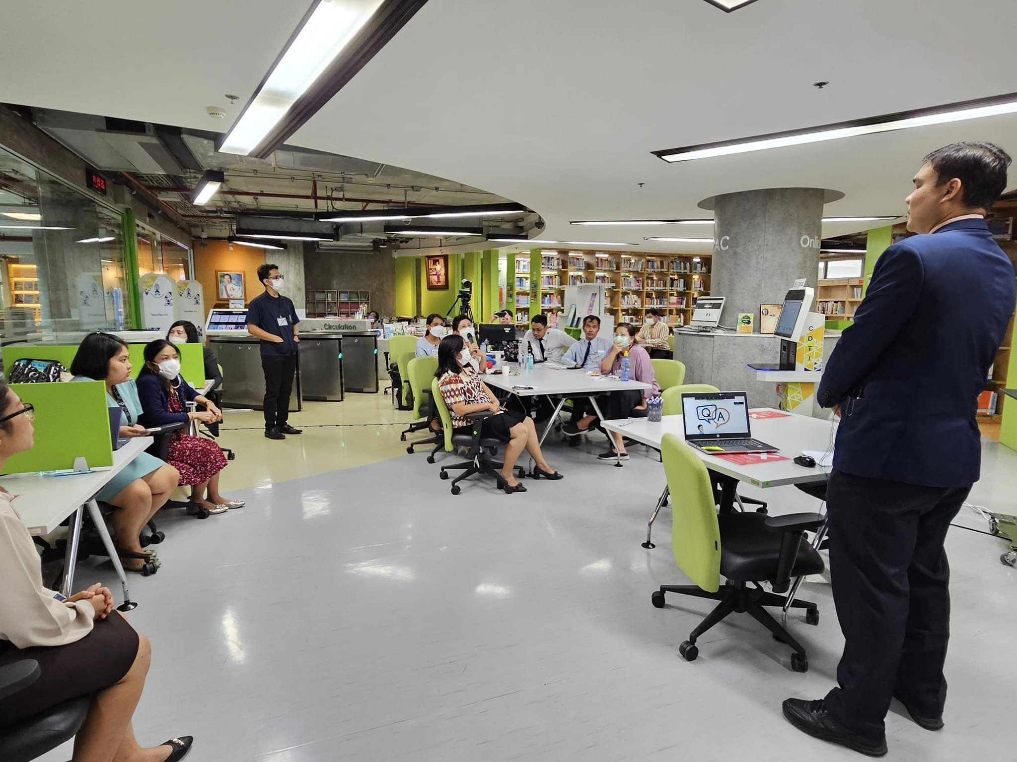 กิจกรรมแลกเปลี่ยนเรียนรู้ (KM) ในหัวข้อ ในหัวข้อ "STEM SIMs สู่การเรียนการสอน" — 1 พฤษภาคม 2025 — สถาบันเทคโนโลยีจิตรลดา CDTI