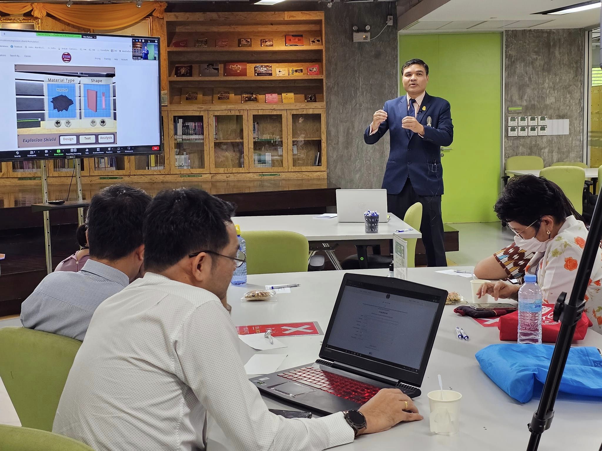 กิจกรรมแลกเปลี่ยนเรียนรู้ (KM) ในหัวข้อ ในหัวข้อ "STEM SIMs สู่การเรียนการสอน" — 1 พฤษภาคม 2025 — สถาบันเทคโนโลยีจิตรลดา CDTI