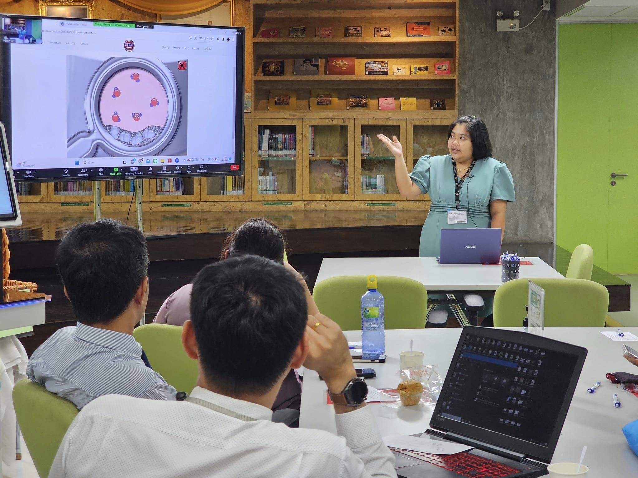 กิจกรรมแลกเปลี่ยนเรียนรู้ (KM) ในหัวข้อ ในหัวข้อ "STEM SIMs สู่การเรียนการสอน" — 1 พฤษภาคม 2025 — สถาบันเทคโนโลยีจิตรลดา CDTI