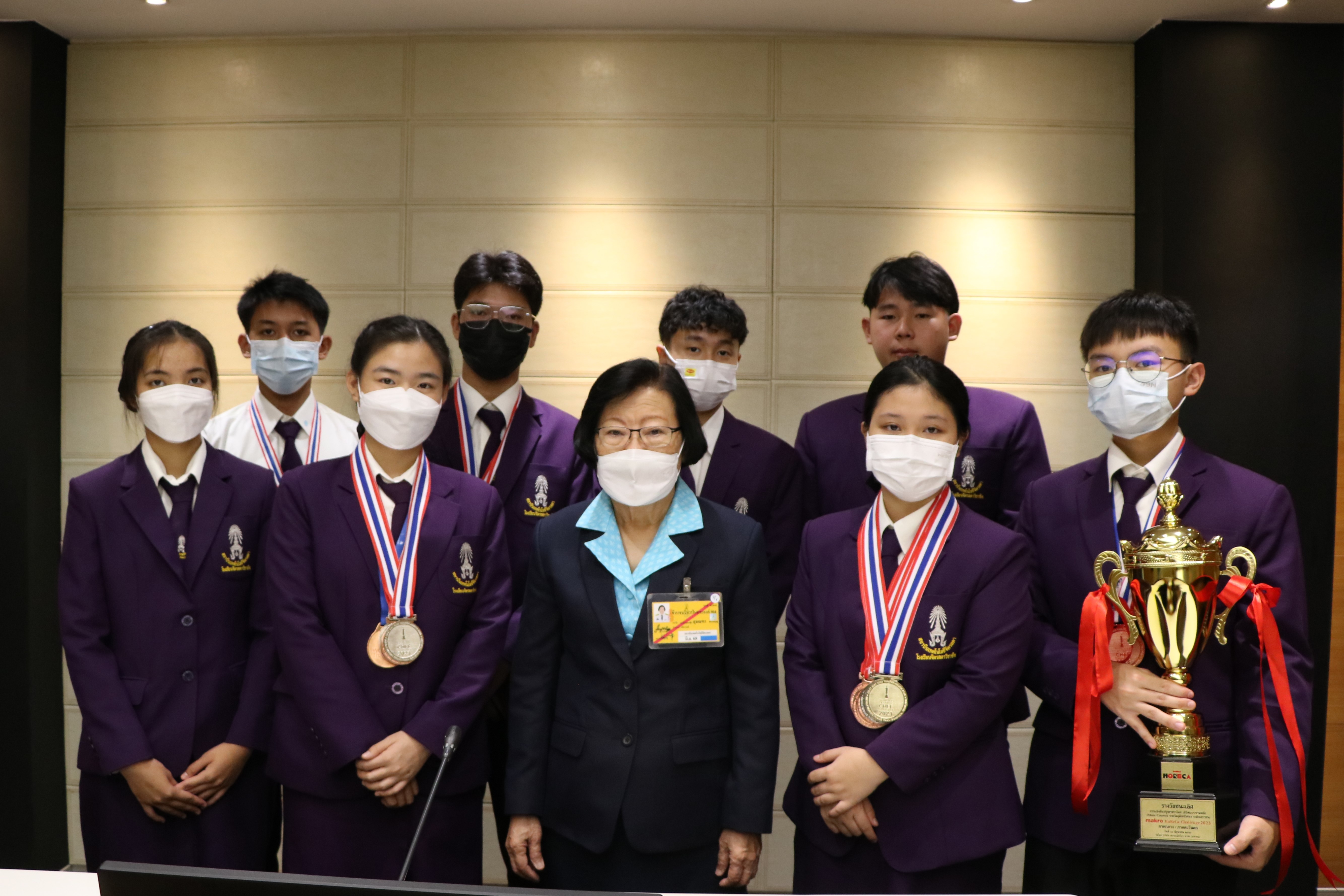 ขอแสดงความยินดี นักศึกษาวิชาคหกรรม รับรางวัลระดับนานาชาติ ประจำปีการศึกษา 2565 — 1 พฤษภาคม 2025 — สถาบันเทคโนโลยีจิตรลดา CDTI