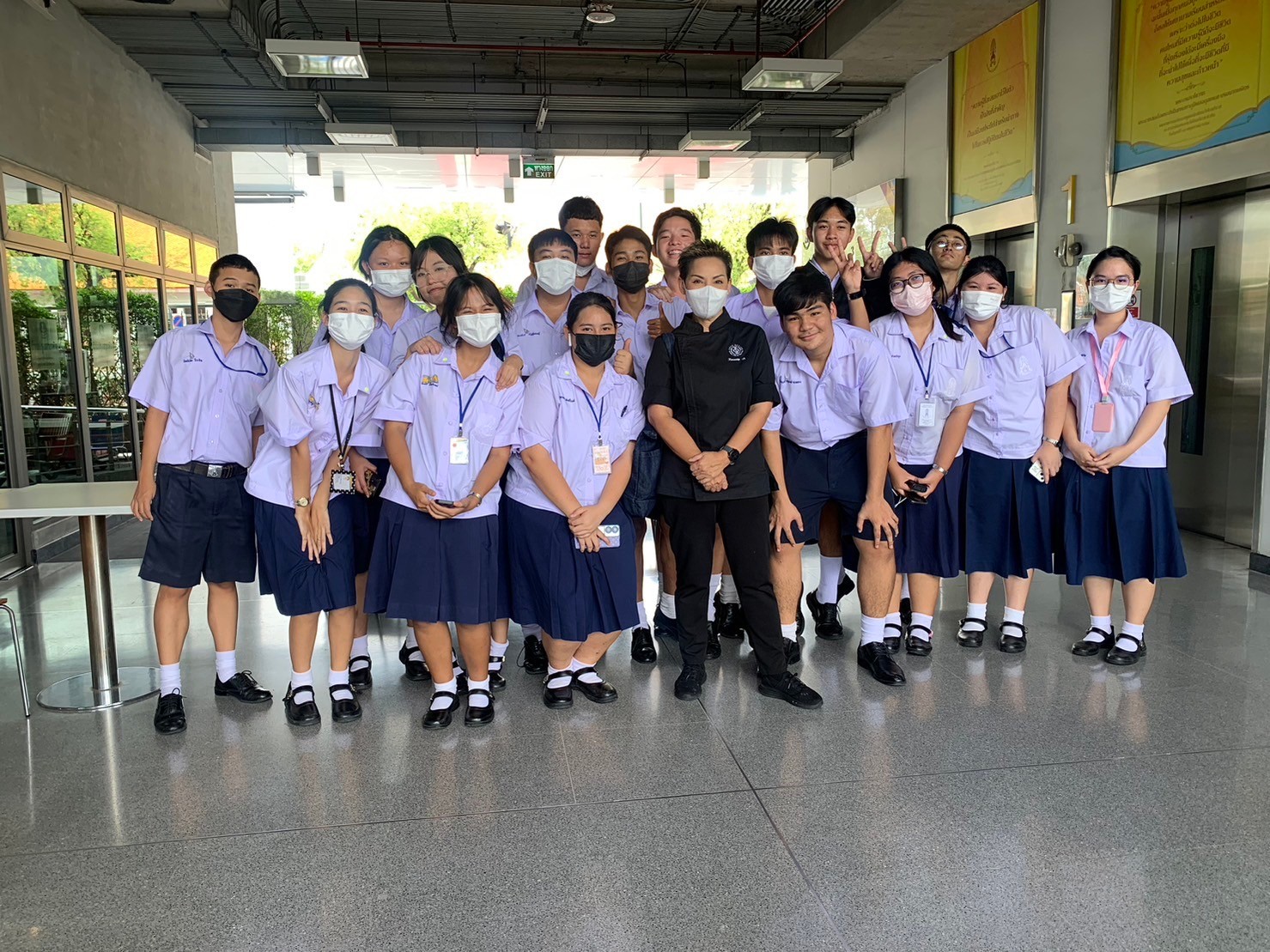 ต้อนรับคณะถ่ายทำตำราอาหาร — 1 พฤษภาคม 2025 — สถาบันเทคโนโลยีจิตรลดา CDTI