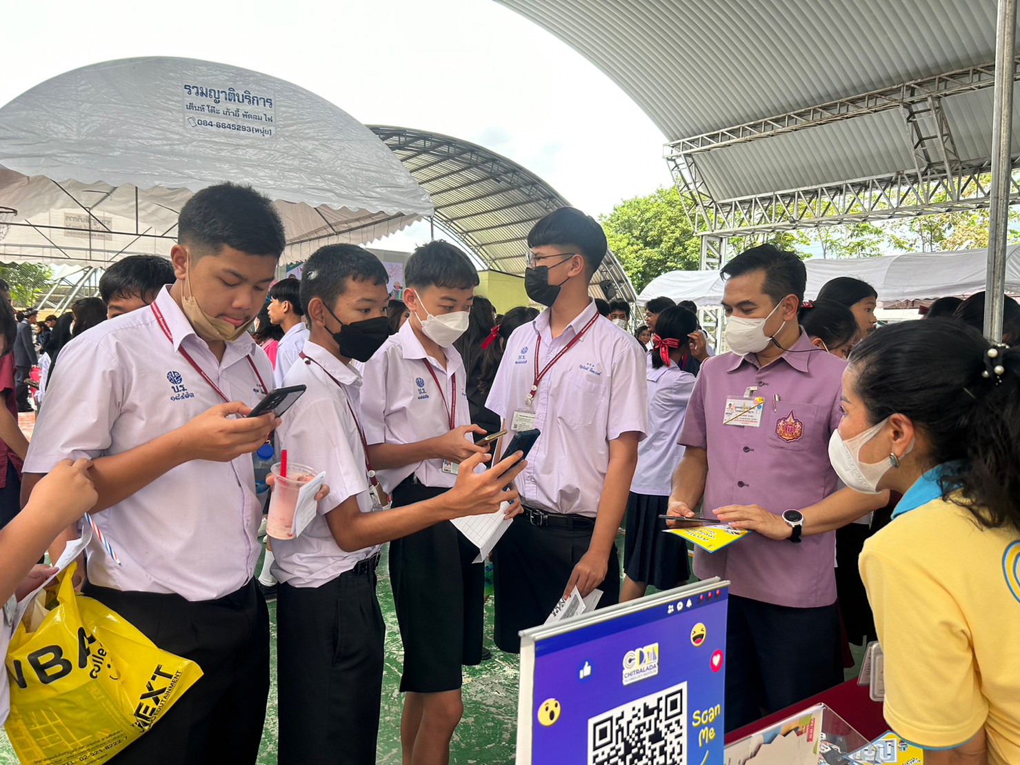 แนะแนวการศึกษาต่อโรงเรียนนวมินทราชินูทิศ เบญจมราชาลัย — 2 พฤษภาคม 2025 — สถาบันเทคโนโลยีจิตรลดา CDTI