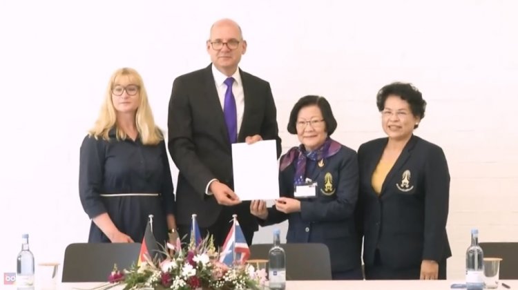 พิธีลงนามความตกลงและบันทึกความเข้าใจ — 2 พฤษภาคม 2025 — สถาบันเทคโนโลยีจิตรลดา CDTI