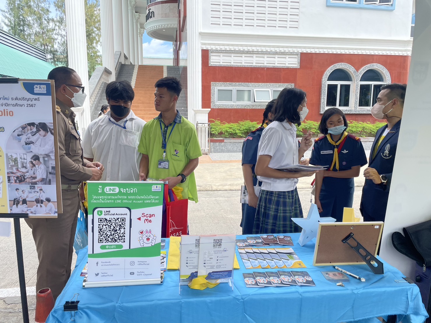แนะแนวการศึกษาต่อโรงเรียนสารสาสน์วิเทศคลองหลวง — 3 พฤษภาคม 2025 — สถาบันเทคโนโลยีจิตรลดา CDTI