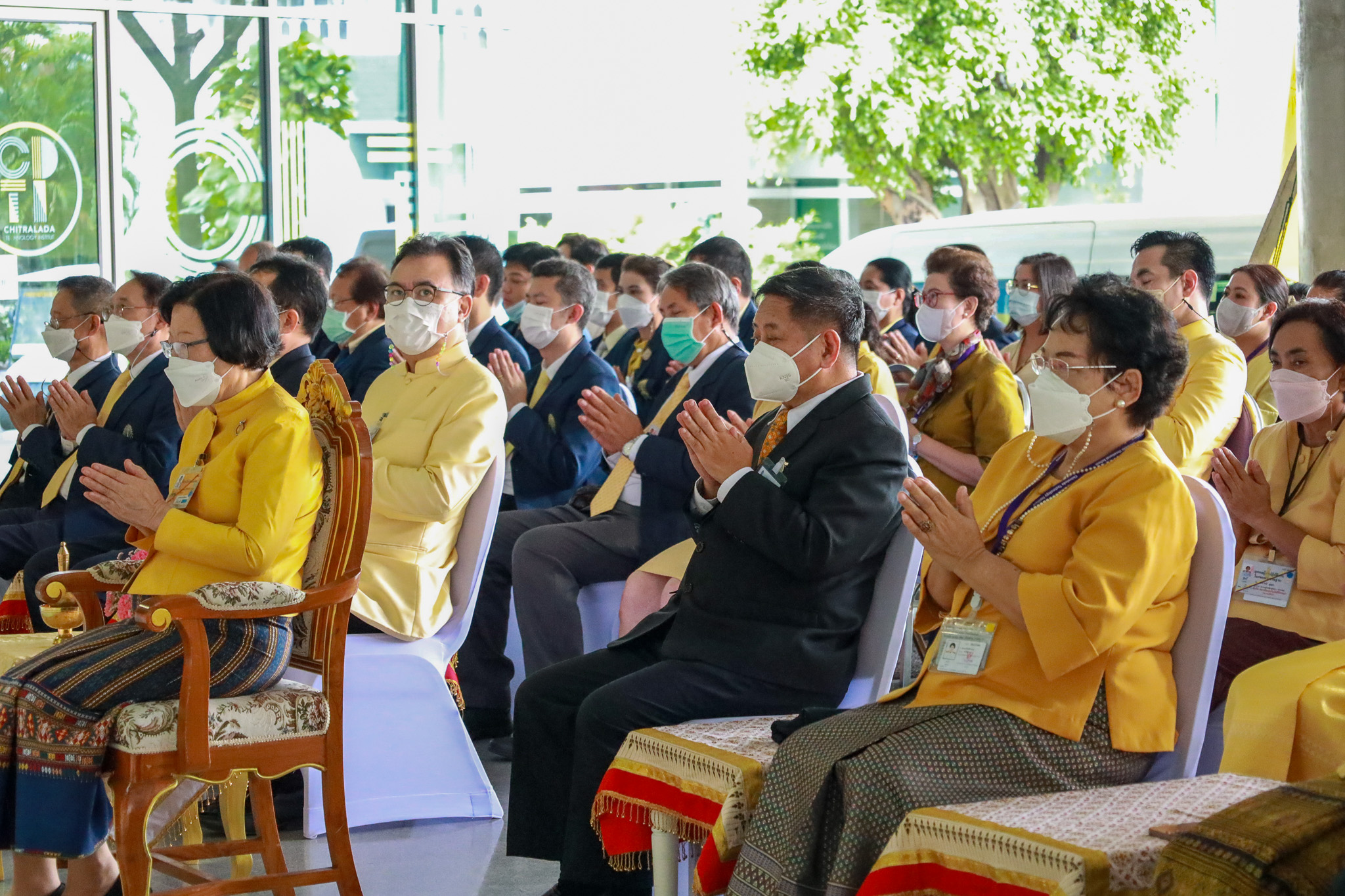 พิธีน้อมรำลึกในพระมหากรุณาธิคุณ พระบาทสมเด็จพระเจ้าอยู่หัว รัชกาลที่ 9 — 3 พฤษภาคม 2025 — สถาบันเทคโนโลยีจิตรลดา CDTI