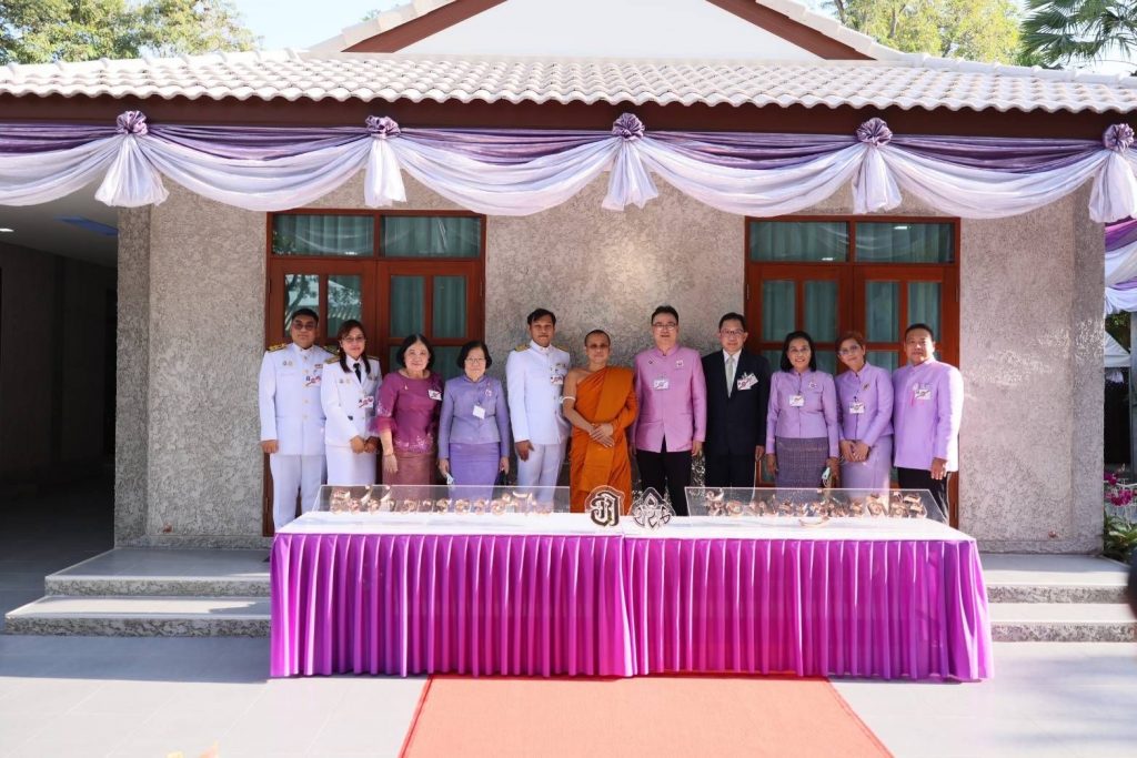 เฝ้าฯ รับเสด็จ พิธีทำบุญถวายผ้าพระกฐิน — 2 พฤษภาคม 2025 — สถาบันเทคโนโลยีจิตรลดา CDTI