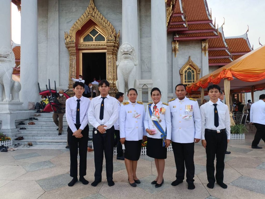 เฝ้ารับเสด็จพิธีถวายผ้าพระกฐิน — 2 พฤษภาคม 2025 — สถาบันเทคโนโลยีจิตรลดา CDTI