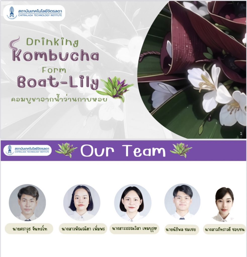 ขอแสดงความยินดีกับทีม "Pink Park Cha" ของคณะบริหารธุรกิจ — 2 พฤษภาคม 2025 — สถาบันเทคโนโลยีจิตรลดา CDTI