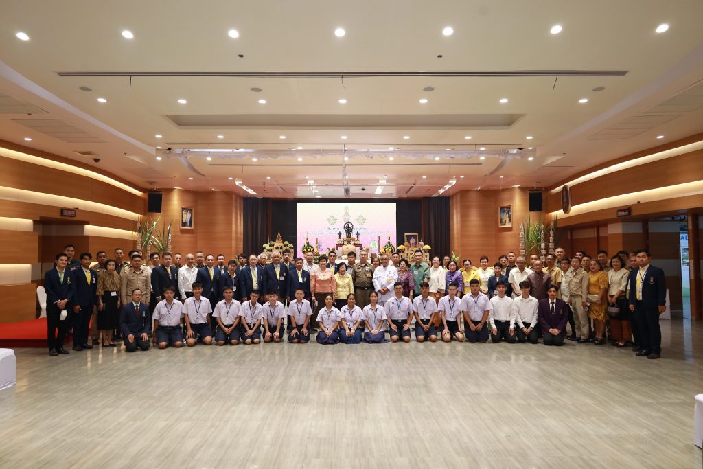 พิธีบวงสรวง การสร้างเครื่องดนตรีไทย น้อมเกล้าฯ ถวายแด่พระบาทสมเด็จพระเจ้าอยู่หัว — 1 พฤษภาคม 2025 — สถาบันเทคโนโลยีจิตรลดา CDTI