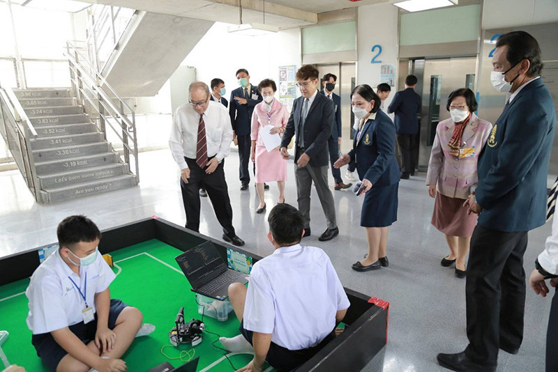 ตรวจสอบ และประเมินผลการปฎิบัติงานโรงเรียนจิตรลดาวิชาชีพ สถาบันเทคโนโลยีจิตรลดา — 23 สิงหาคม 2025 — สถาบันเทคโนโลยีจิตรลดา CDTI