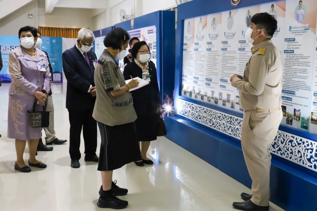 เสด็จพระราชดำเนินไปทรงเปิดงานประชุมวิชาการ Thailand - Japan Student Science Fair 2023 — 22 พฤษภาคม 2025 — สถาบันเทคโนโลยีจิตรลดา CDTI