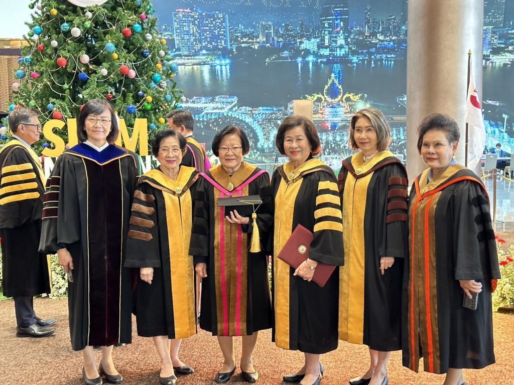 ขอแสดงความยินดีกับ รศ.ดร.คุณหญิงสุมณฑา พรหมบุญ — 1 พฤษภาคม 2025 — สถาบันเทคโนโลยีจิตรลดา CDTI