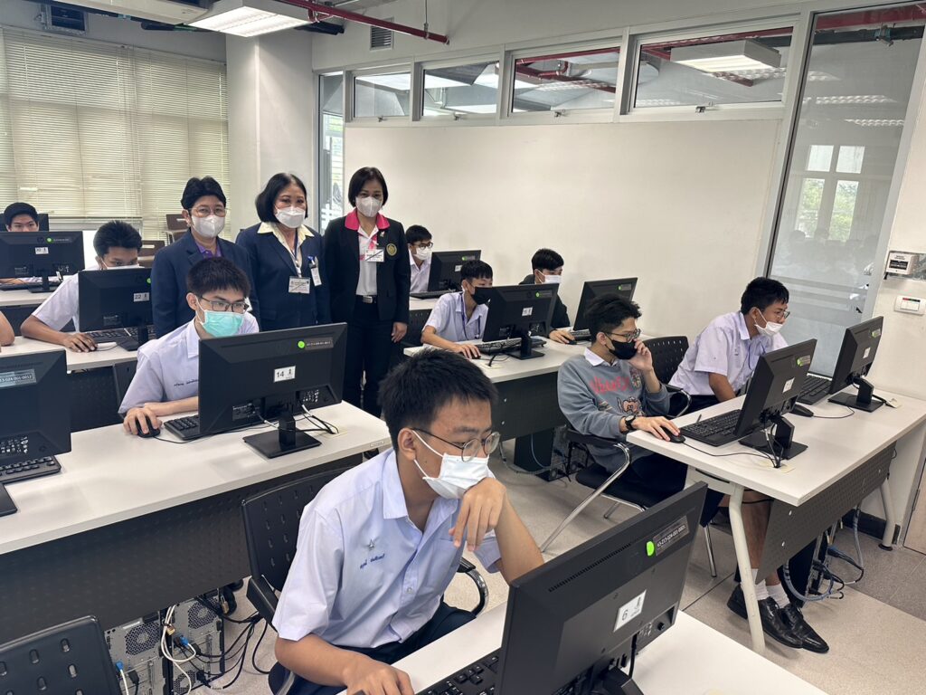 CDTI ทดสอบการศึกษา ระดับชาติ ด้านการศึกษา (V-NET) ด้วยระบบดิจิทัล ปีการศึกษา 2566 — 2 พฤษภาคม 2025 — สถาบันเทคโนโลยีจิตรลดา CDTI