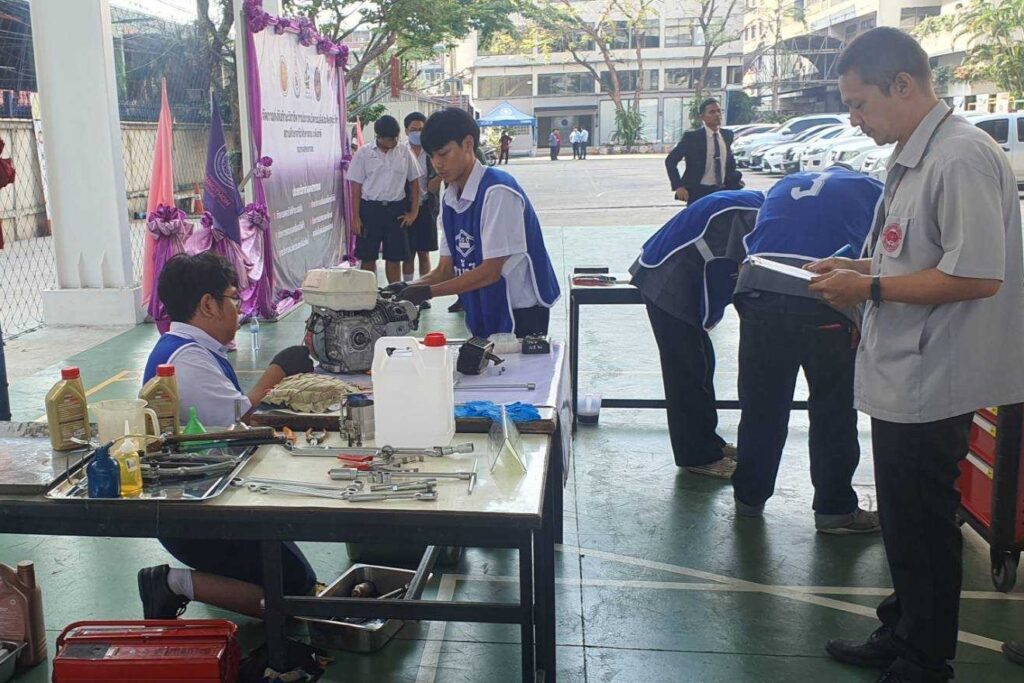 ขอแสดงความยินดี CDTI ได้รางวัลเกียรติบัตรเหรียญทอง การแข่งขันทักษะประเภทอุตสาหกรรม ในงานการทักษะวิชาชีพ การประกวดนวัตกรรมและสิ่งประดิษฐ์ และกีฬา ระดับชาติ พ.ศ. 2566 — 2 พฤษภาคม 2025 — สถาบันเทคโนโลยีจิตรลดา CDTI