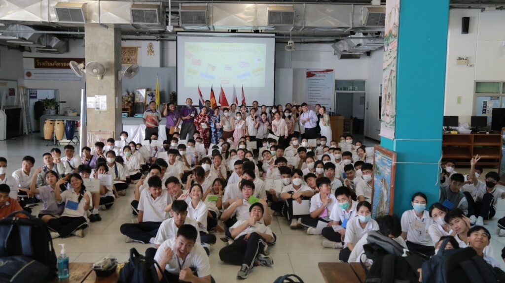 กิจกรรมค่ายภาษา "เบญจาภาษาศิลป์" ปีการศึกษา 2566 — 2 พฤษภาคม 2025 — สถาบันเทคโนโลยีจิตรลดา CDTI