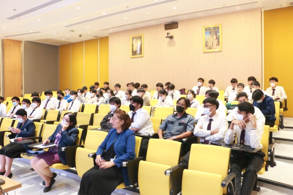 พิธีปฐมนิเทศก่อนออกฝึกอาชีพในสถานประกอบการ ของนักศึกษาระดับประกาศนียบัตรวิชาชีพชั้นสูง (ปวส.) — 2 พฤษภาคม 2025 — สถาบันเทคโนโลยีจิตรลดา CDTI