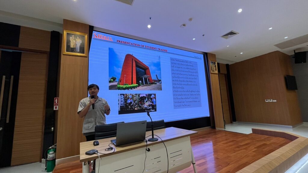 สัมมนาการปฏิบัติงานวิชาชีพในสถานประกอบการ — 2 พฤษภาคม 2025 — สถาบันเทคโนโลยีจิตรลดา CDTI