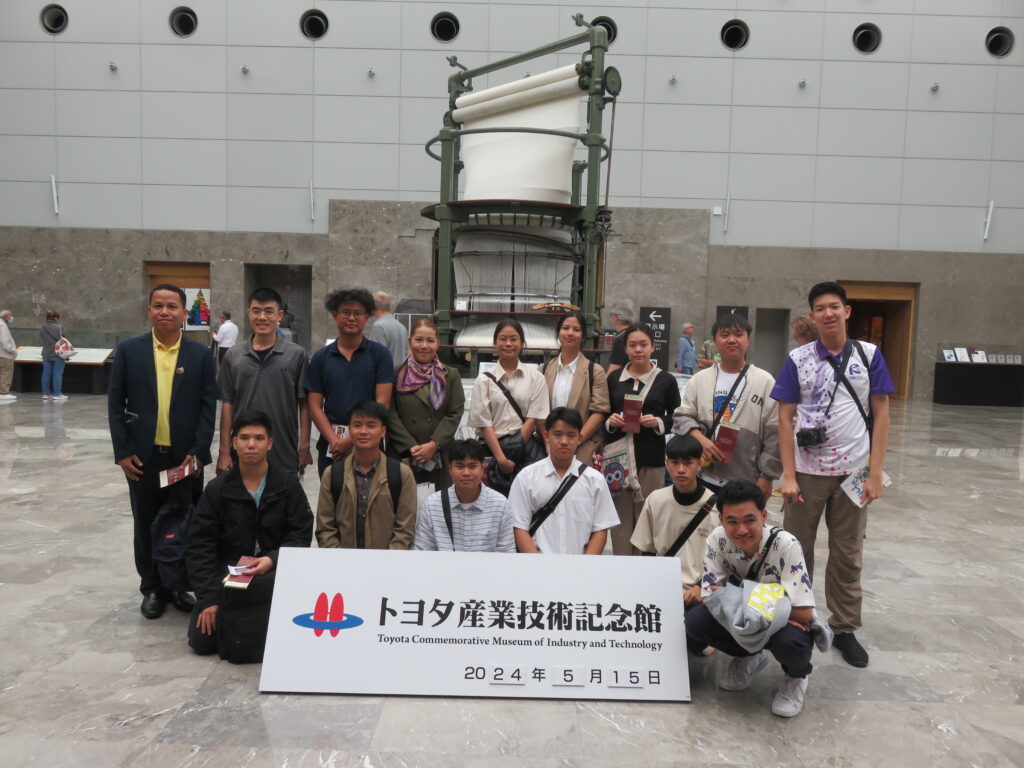 ศึกษาดูงาน Aichi High School of Technology and Engineering Advanced Course — 1 พฤษภาคม 2025 — สถาบันเทคโนโลยีจิตรลดา CDTI