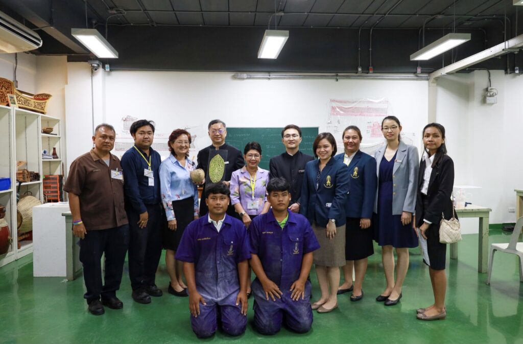 ต้อนรับคณะผู้บริหารบริษัทการศึกษานานาชาติถังฟง กรุ๊ป และ บริษัท ถัง อินเตอร์เนชั่นแนล เอ็ดดูเคชั่นแอนด์เทคโนโลยี จำกัด — 2 พฤษภาคม 2025 — สถาบันเทคโนโลยีจิตรลดา CDTI