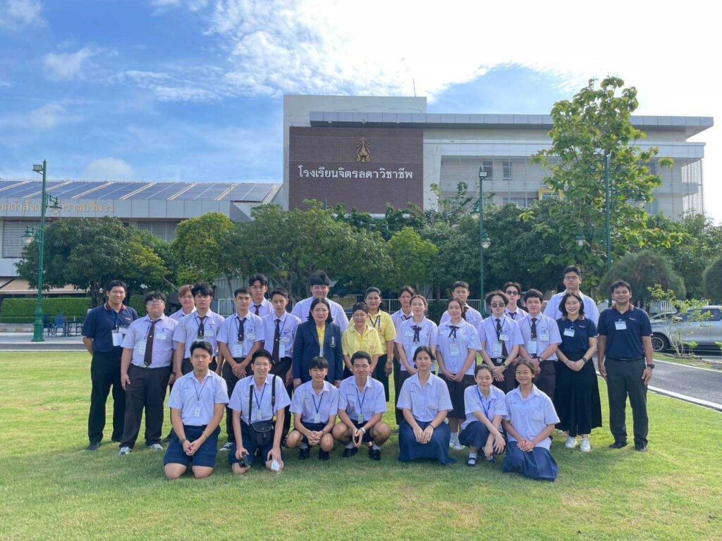 CDTI จัดกิจกรรมแลกเปลี่ยนพัฒนาทักษะนักศึกษาด้านวิชาการมุ่งสานสัมพันธ์สร้างสรรค์เทคโนโลยี — 2 พฤษภาคม 2025 — สถาบันเทคโนโลยีจิตรลดา CDTI