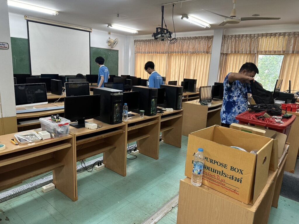 สจด. ลงพื้นที่พัฒนาชุมชนและสังคม จังหวัดสิงห์บุรี — 1 พฤษภาคม 2025 — สถาบันเทคโนโลยีจิตรลดา CDTI