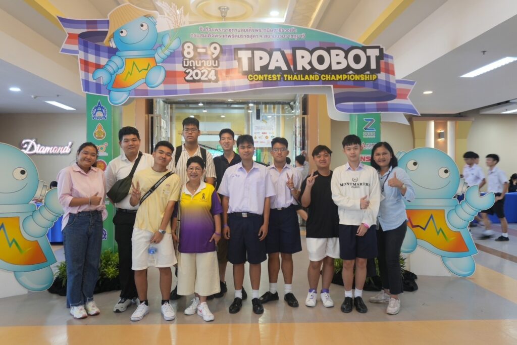 CDTI ร่วมการแข่งขันหุ่นยนต์ ส.ส.ท. ชิงแชมป์ประเทศไทย ประจำปี 2567 — 2 พฤษภาคม 2025 — สถาบันเทคโนโลยีจิตรลดา CDTI
