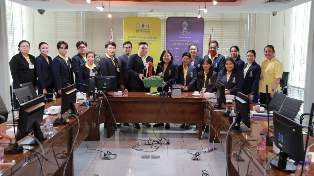 ประชุมหารือวิพากษ์พัฒนาหลักสูตร ร่วมกับโรงเรียนสีตบุตรบำรุง — 1 พฤษภาคม 2025 — สถาบันเทคโนโลยีจิตรลดา CDTI