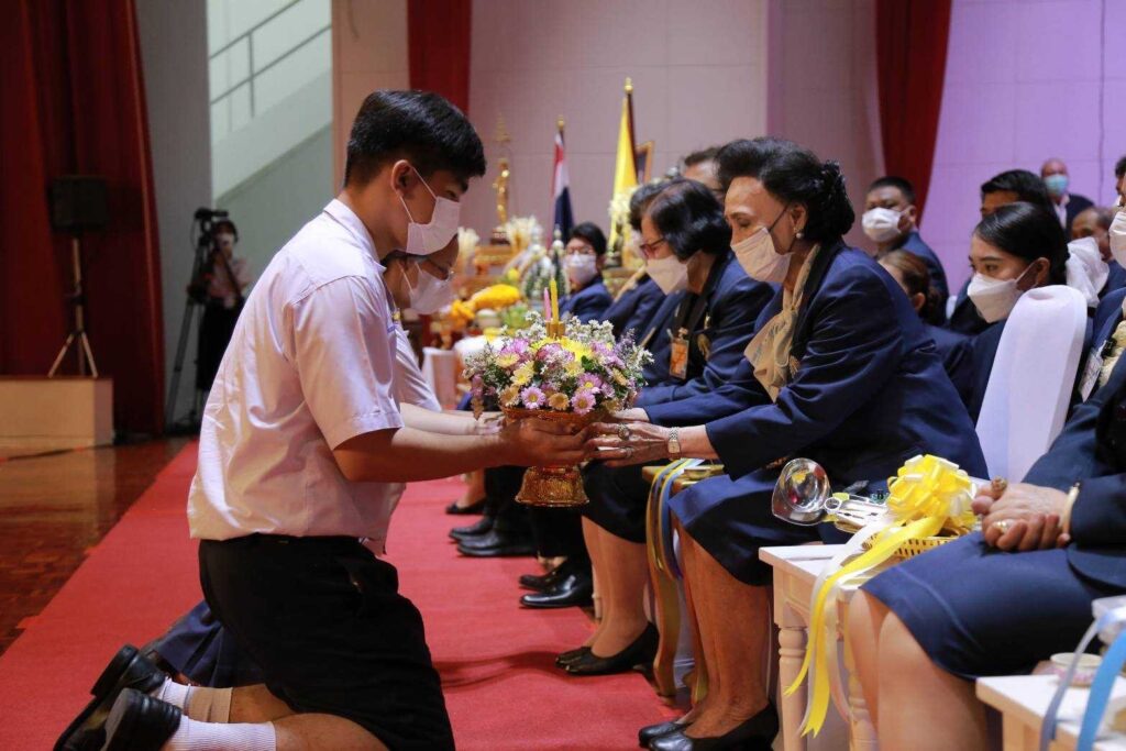 พิธีไหว้ครู ระดับประกาศนียบัตรวิชาชีพ ประจำปีการศึกษา 2567 — 2 พฤษภาคม 2025 — สถาบันเทคโนโลยีจิตรลดา CDTI