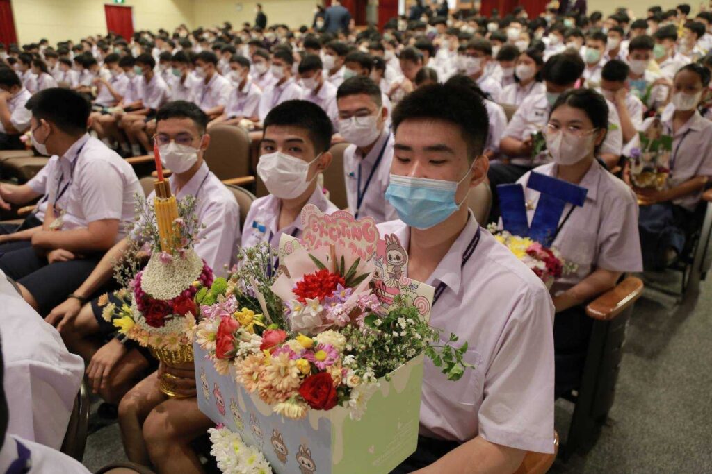 พิธีไหว้ครู ระดับประกาศนียบัตรวิชาชีพ ประจำปีการศึกษา 2567 — 2 พฤษภาคม 2025 — สถาบันเทคโนโลยีจิตรลดา CDTI