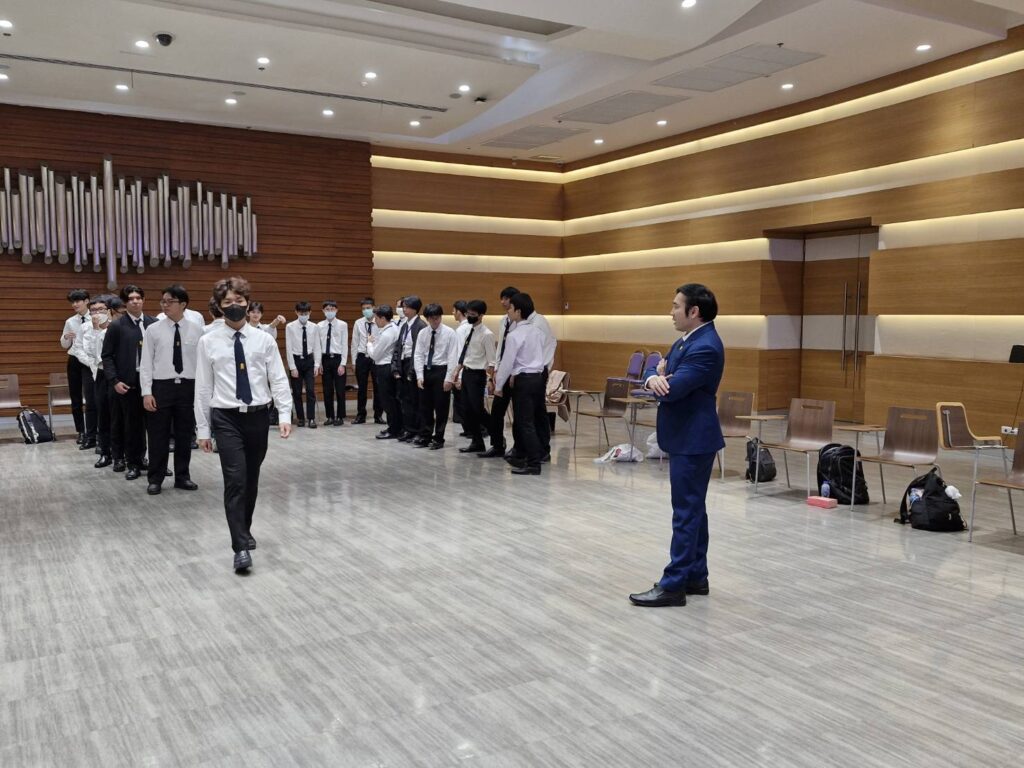 โครงการการพัฒนาบุคลิกภาพและมารยาทในการเข้าสังคม — 23 เมษายน 2025 — สถาบันเทคโนโลยีจิตรลดา CDTI