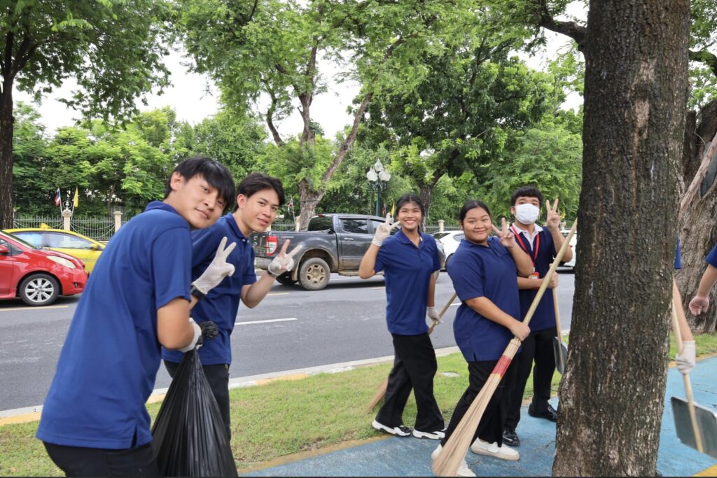พิธีบำเพ็ญกุศลถวายเป็นพระราชกุศล ถวายพระพร และจิตอาสา เนื่องในโอกาสพระราชพิธีมหามงคลวันเฉลิมพระชนมพรรษา 6 รอบ (72 พรรษา) — 2 พฤษภาคม 2025 — สถาบันเทคโนโลยีจิตรลดา CDTI